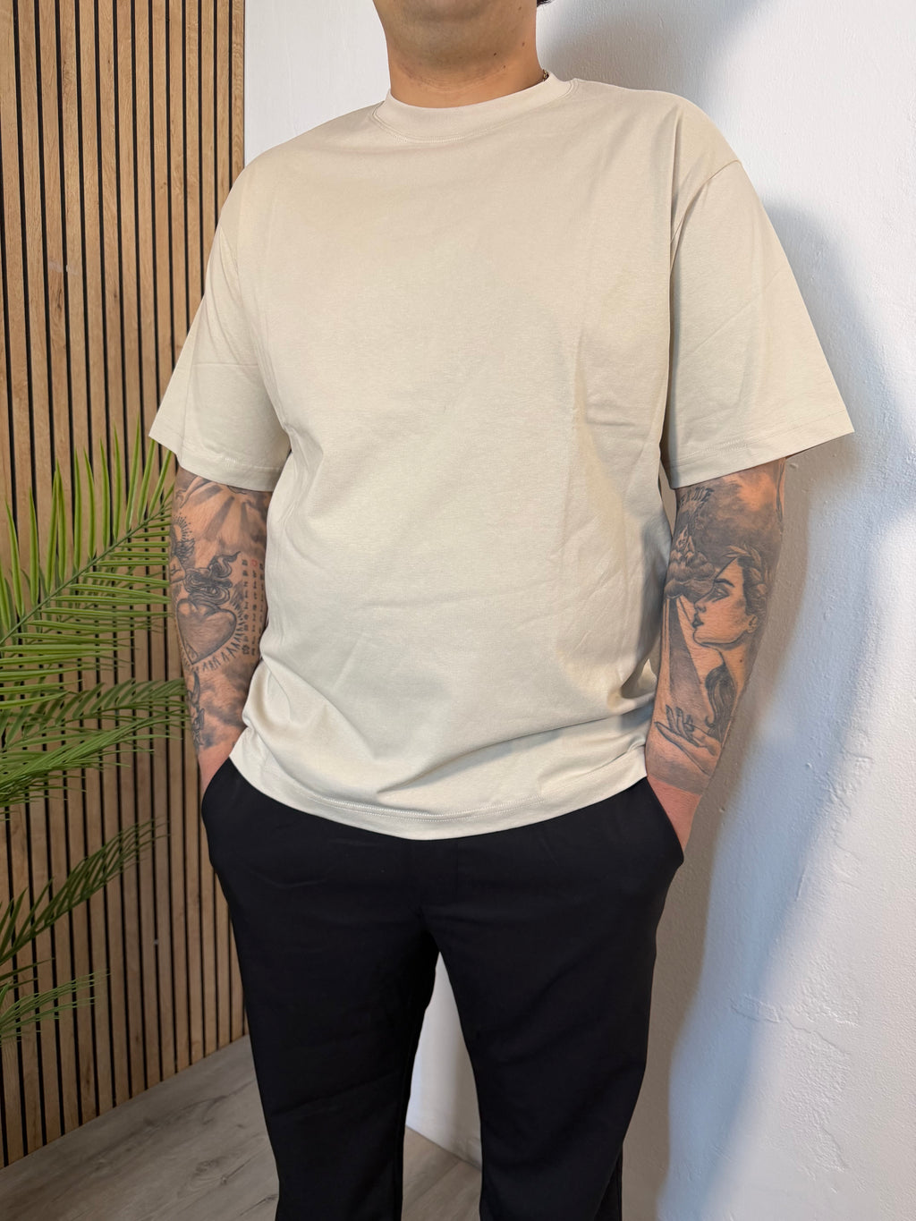 T-shirt Beige
